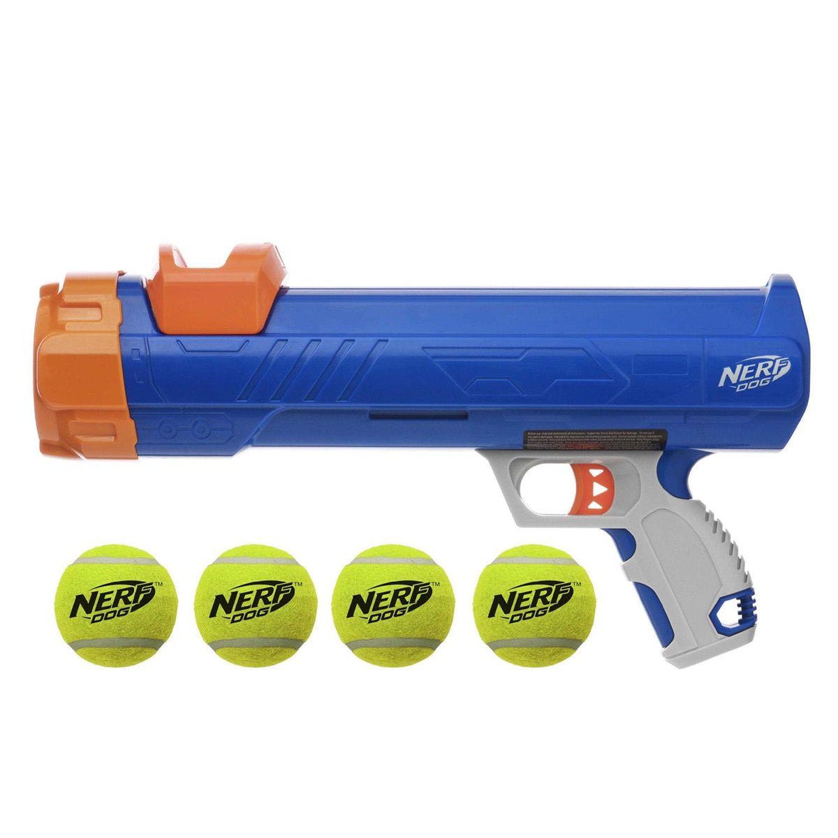 16” Tennis Ball Blaster Dog Toy with 4 Balls R458