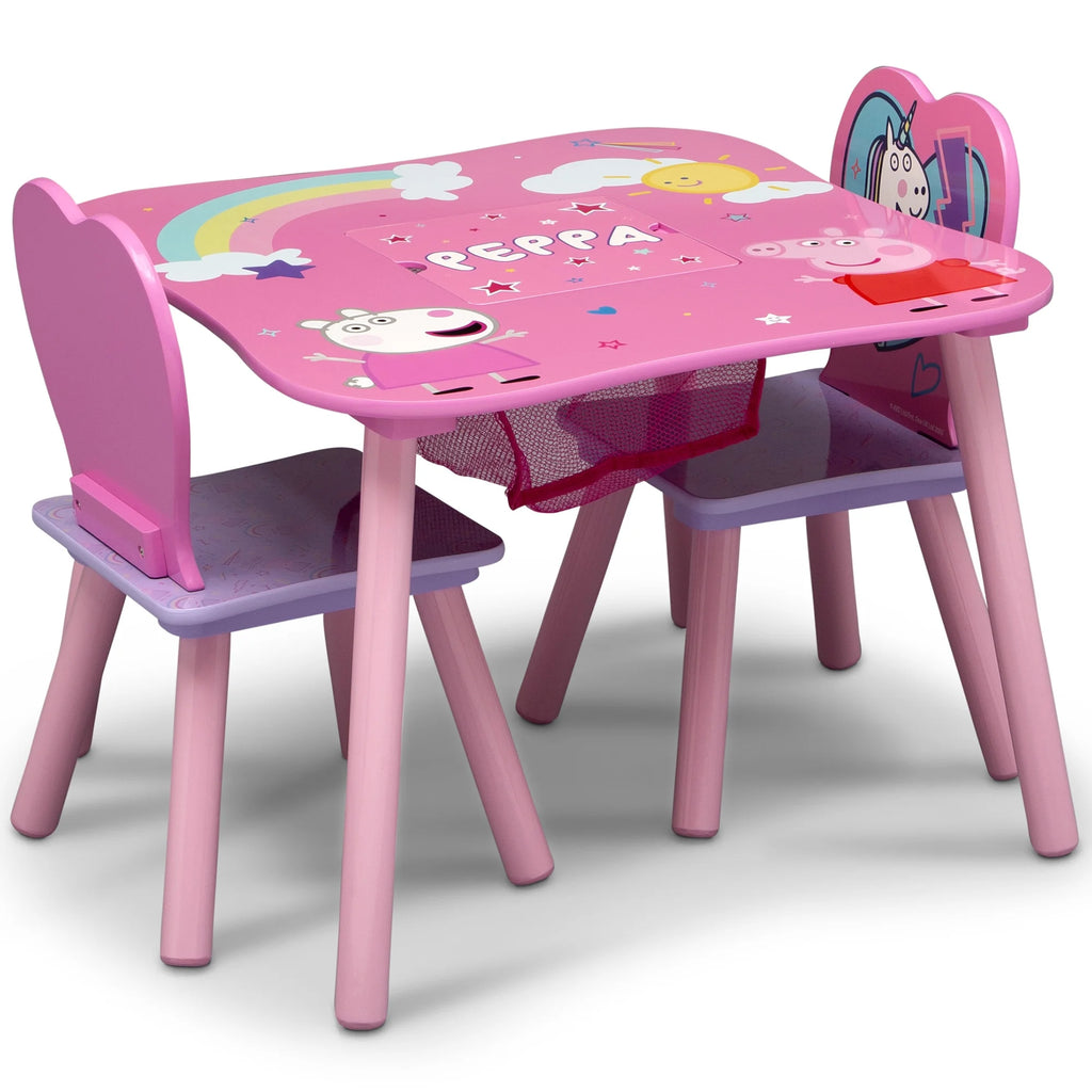 Table and Chair Set with Storage D3032