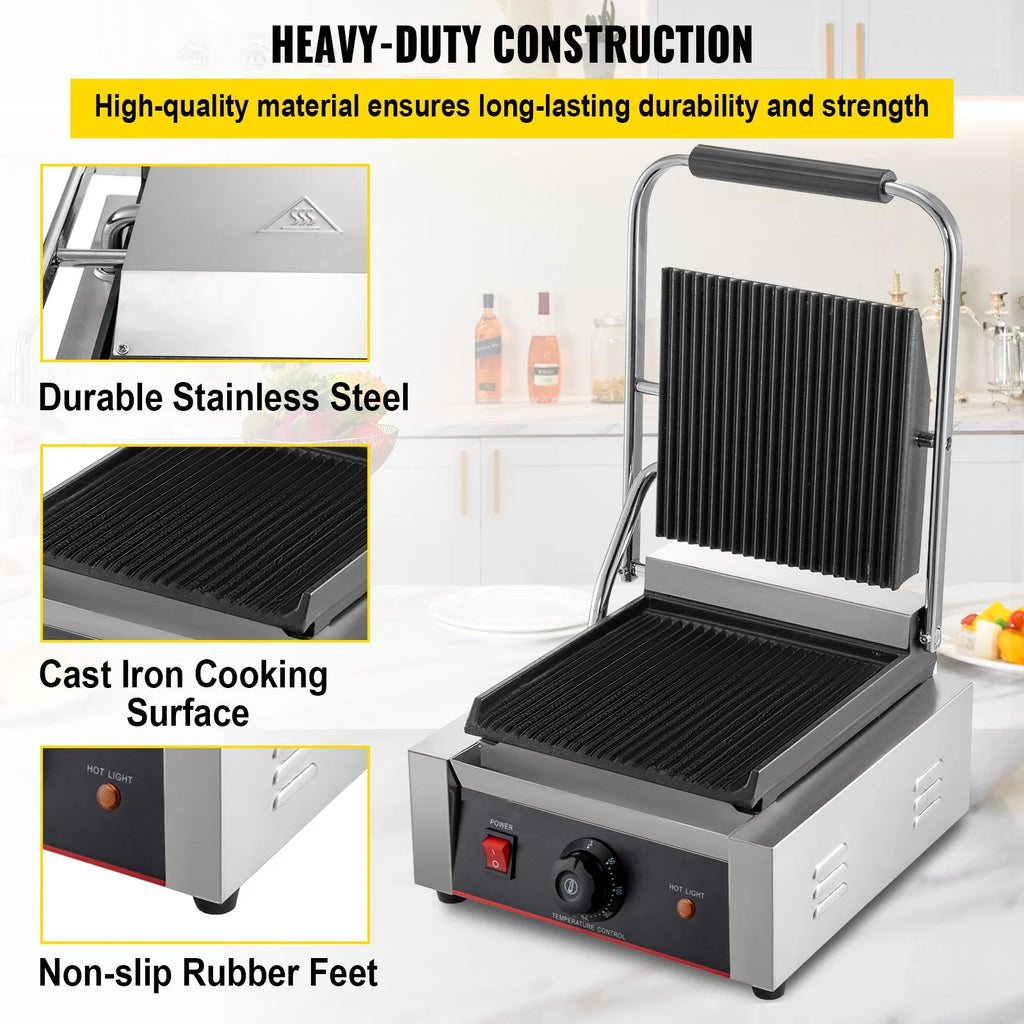 1800W Electric Sandwich Toaster A1484
