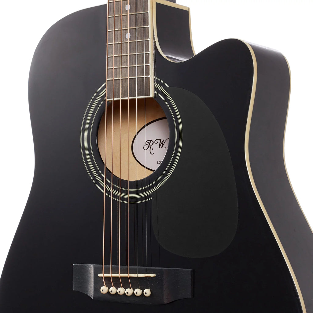 41-Inch Full-Size Acoustic Electric Guitar Black K292720