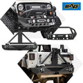 Front and Rear Bumper with Tire Carrier Combo Q354355