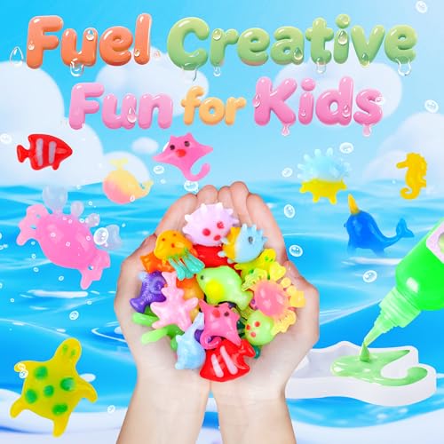 Water Gel DIY Craft Kit with 22 Gels and 22 Molds Y32485