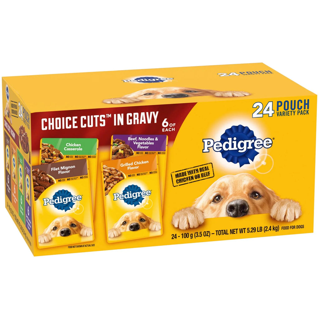 3.5 oz Wet Dog Food Variety Pack (24 Pack) P991803