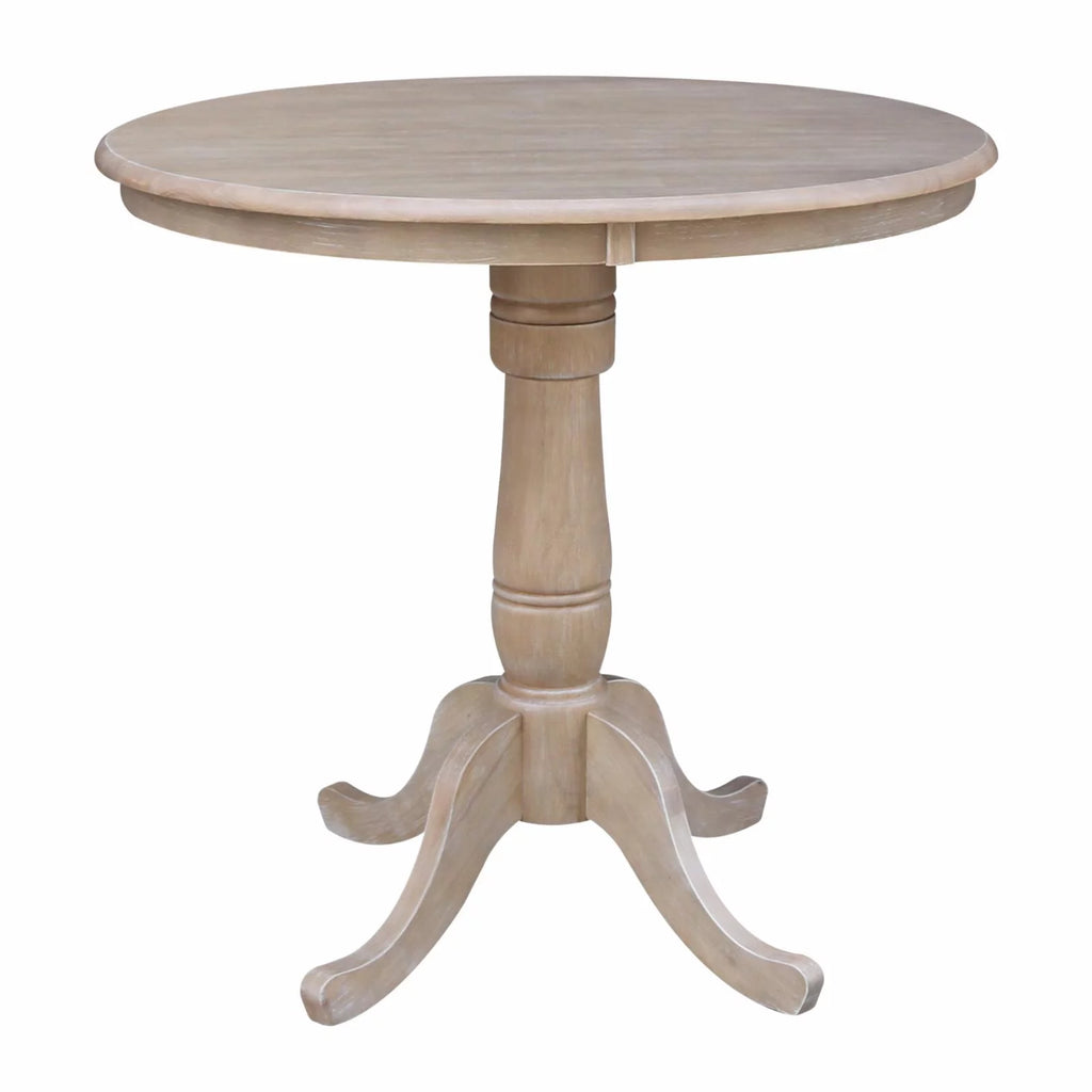 Solid Wood Round Pedestal Dining Table O85811