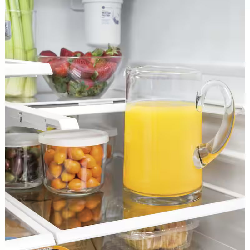 Black 24.7 cu. ft. French Door Refrigerator H594