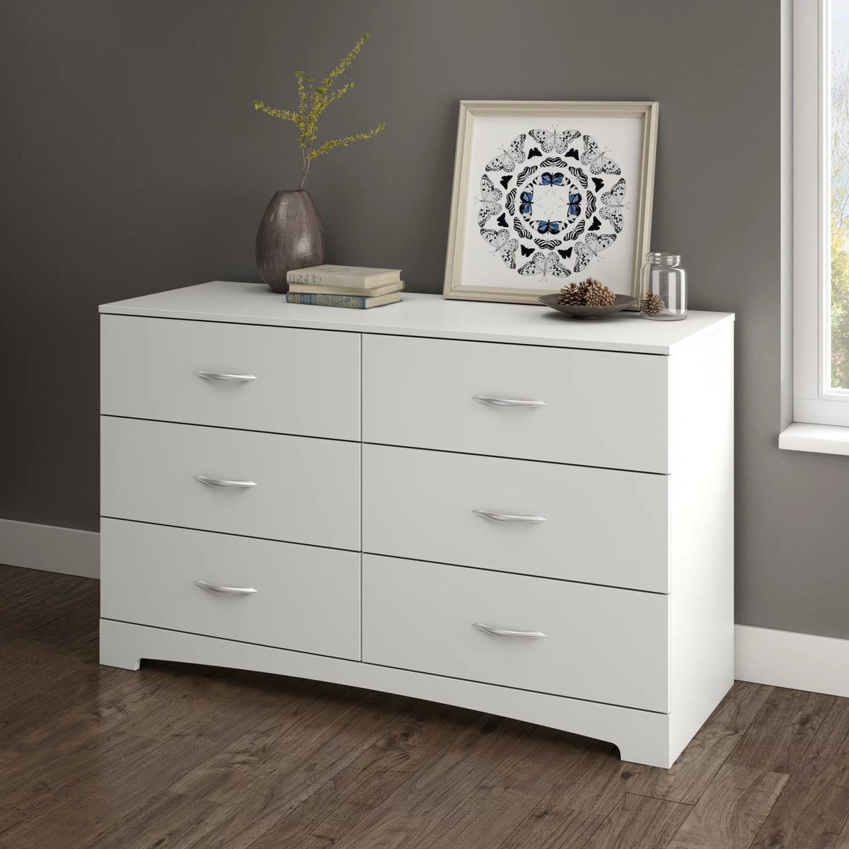 Gray Oak Dresser T55543
