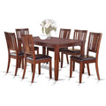 7 Piece Dining Table Set with 6 Chairs U98157