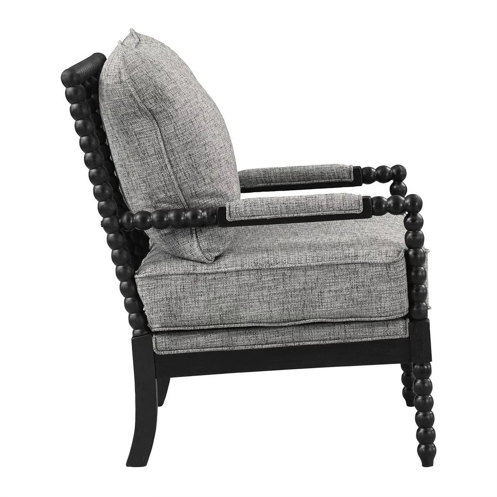 Graphite Black Fabric Chair L64414
