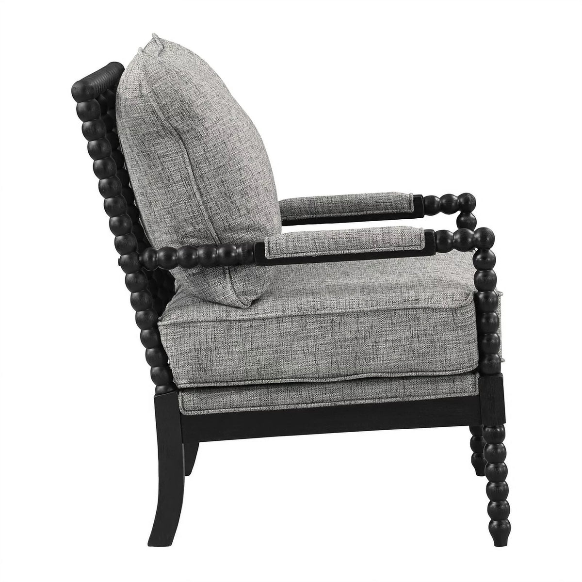 Graphite Black Fabric Chair L64414