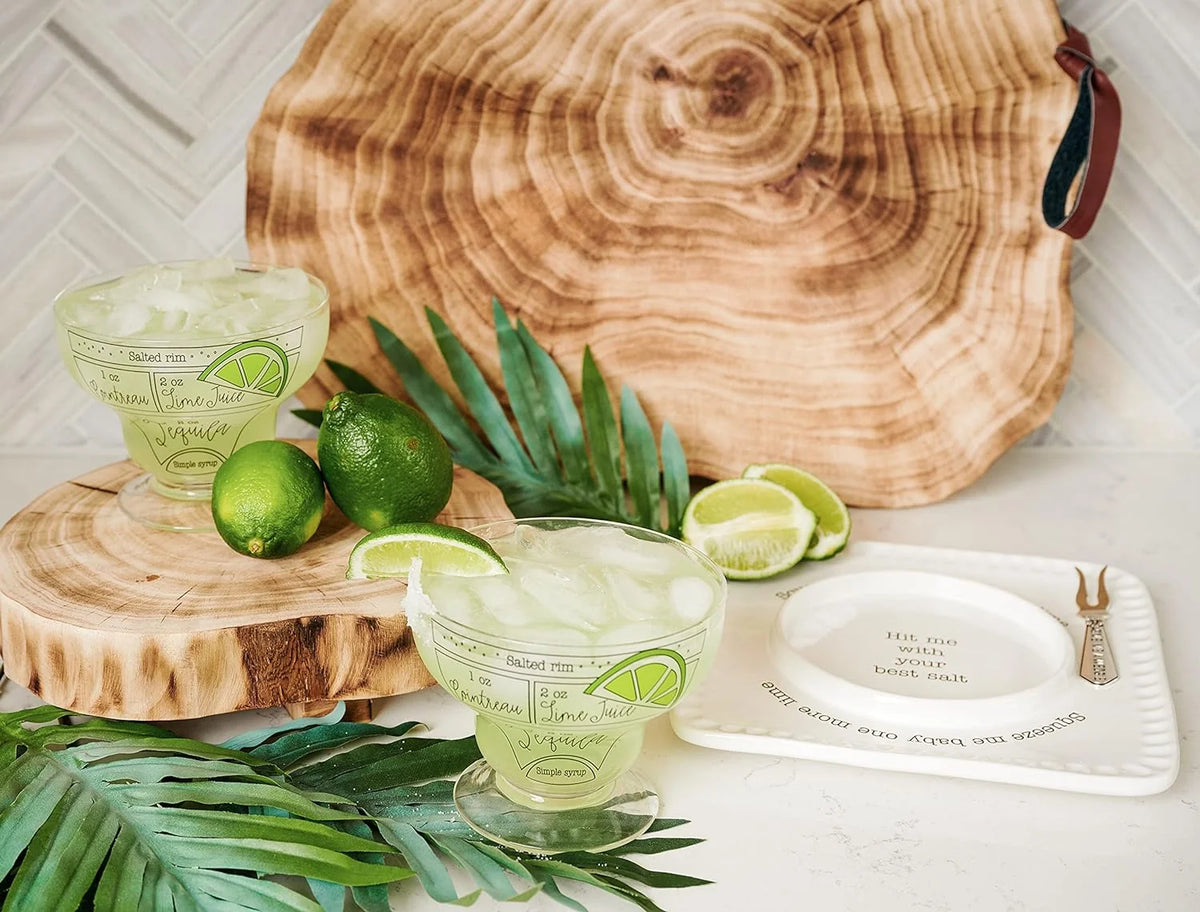 Clear Stemless Margarita Glass 6 Piece Set O502993