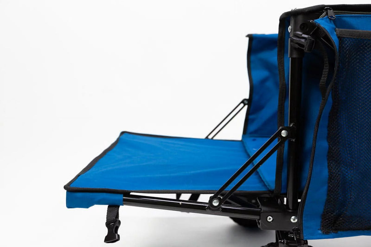 Quad Folding Camp Wagon with Tailgate, Blue Q581