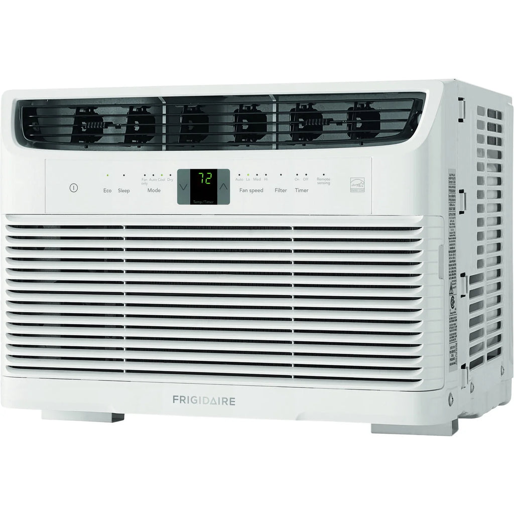 5,000 BTU Window-Mounted Air Conditioner with Remote Control, White I86481