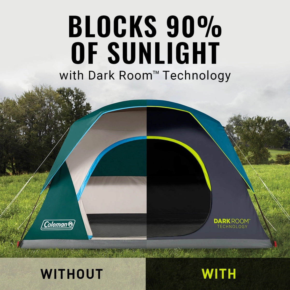 6 Person Dark Room Camping Tent S2990