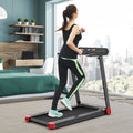 Electric Treadmill Compact Walking Running Machine I392380