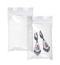 1000 Pack Clear Poly Zipper Locking Bags 8x22 A632