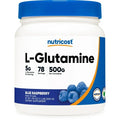 L-Glutamine Powder 500 Grams Blue Raspberry B214