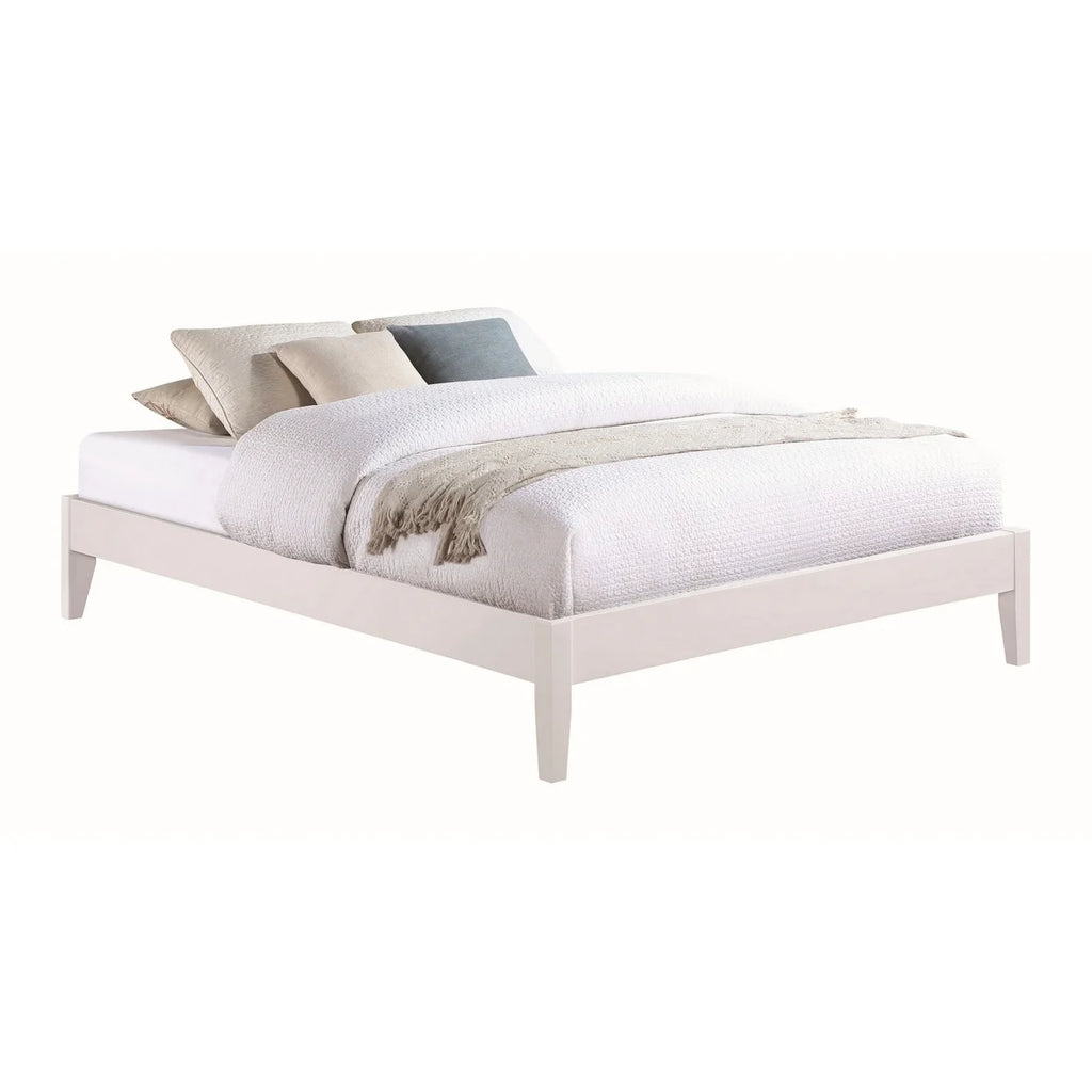 Queen Size Platform Bed with Panel Sides F380286