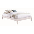 Queen Size Platform Bed with Panel Sides F380286