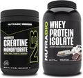 Unflavored Creatine Monohydrate and Whey Protein Isolate 300g E689