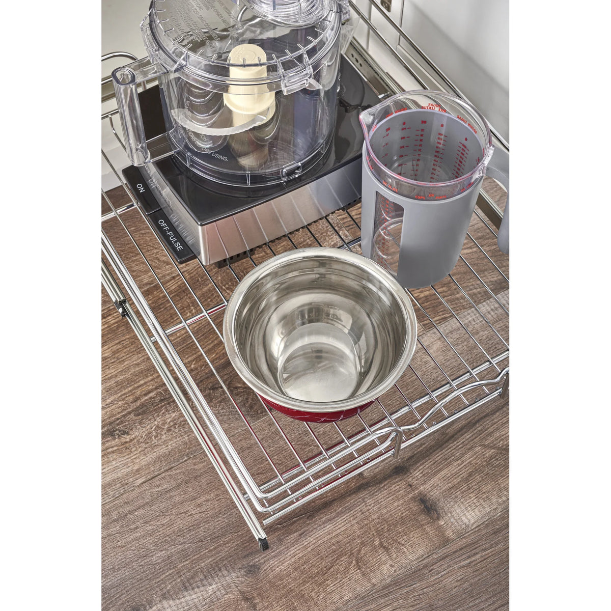 Pull Out Cabinet Shelf Organizer, 15 x 20 In M472