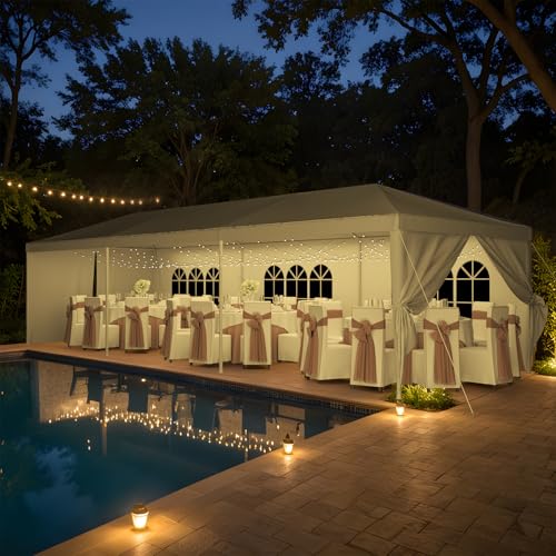 10'x30' Waterproof Party Tent Canopy with Removable Sidewalls W5981