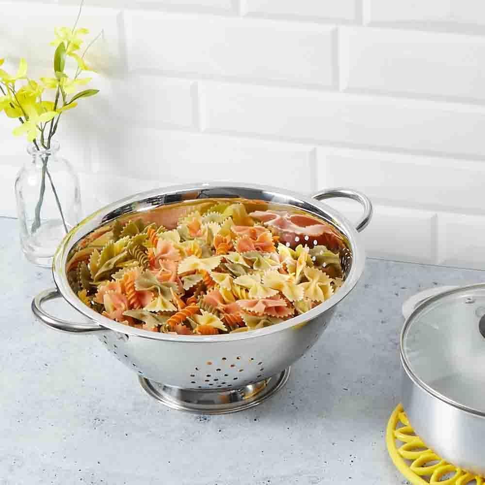 Stainless Steel Colander Strainer 5 Quart R54866