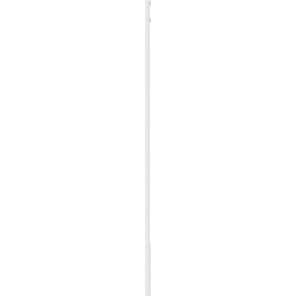 Smooth PVC Pilaster with Decorative Capital & Base (Pair) H466856