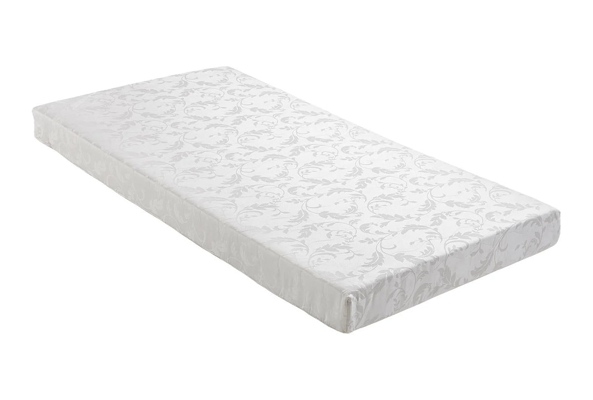 5-Inch Polyester Filled Mattress with Jacquard Cover, Twin, White K104