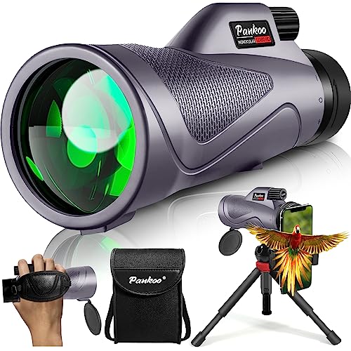 40X60 High Power Monocular with Phone Adapter Tripod Hand Strap N31419