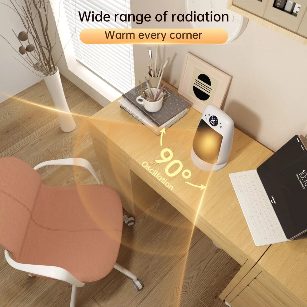 Portable Electric PTC Ceramic Space Heater with Thermostat J171