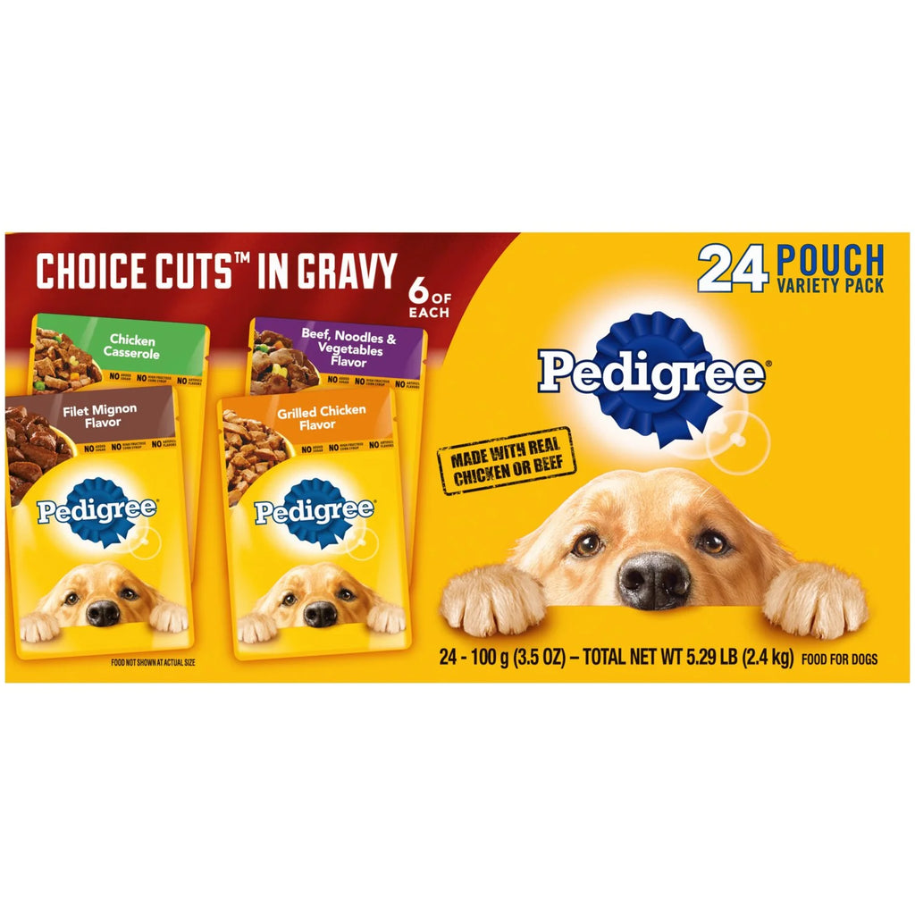 3.5 oz Wet Dog Food Variety Pack (24 Pack) P991803