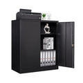 Metal Storage Cabinet with 2 Adjustable Shelves Z914868
