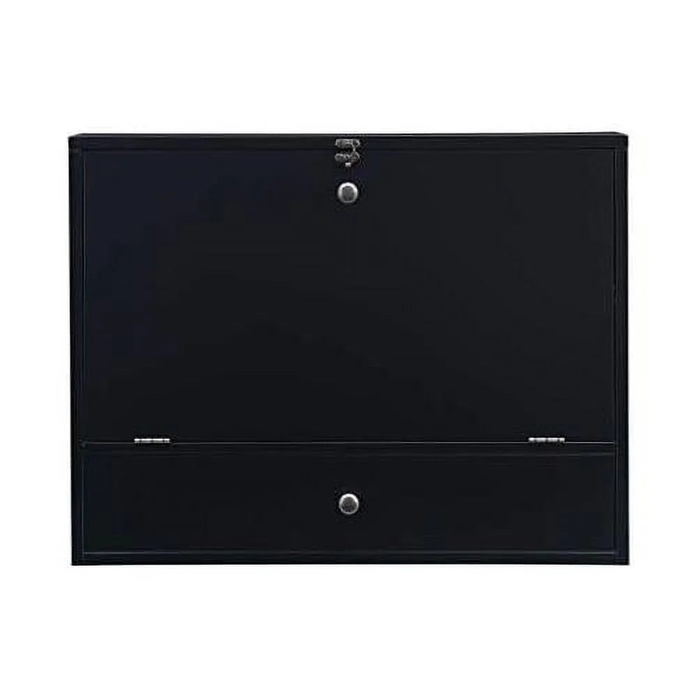 Black Wall Mount Folding Desk H93568