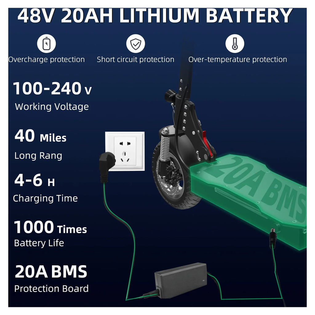 1300W Foldable Electric Scooter J22184