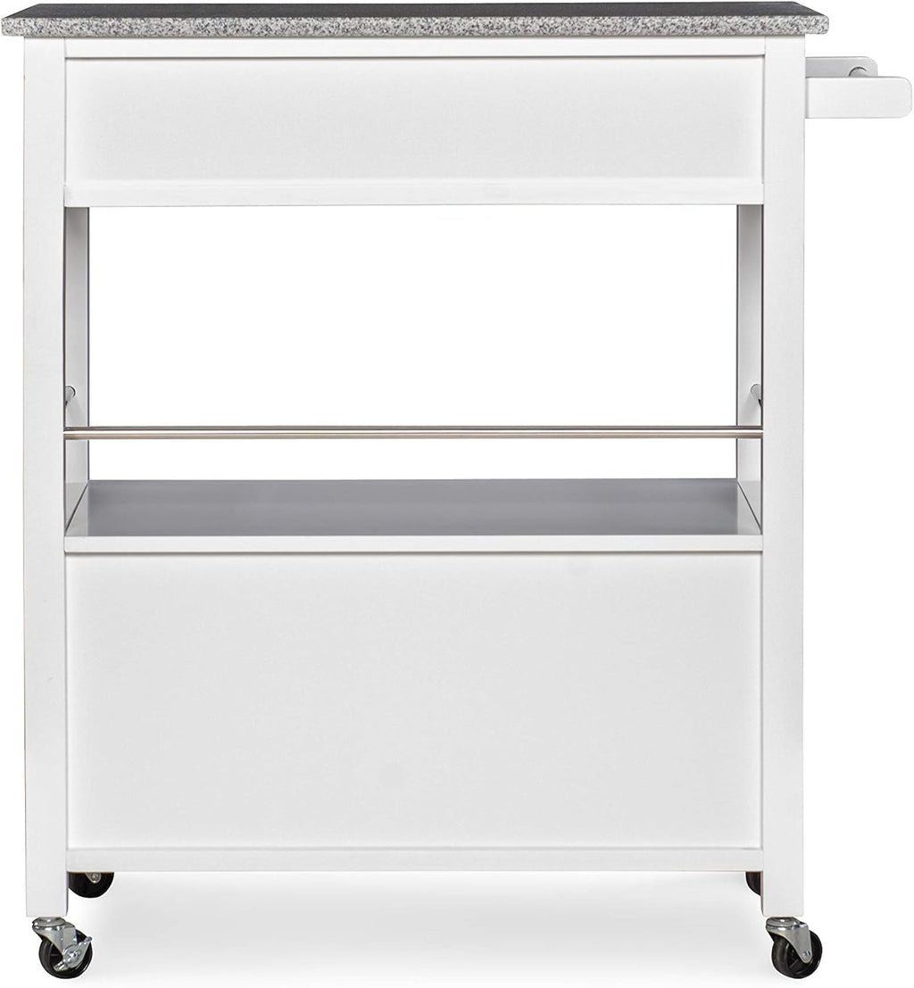 White Kitchen Cart T9407