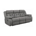 Grey Upholstered Motion Sofa G362644