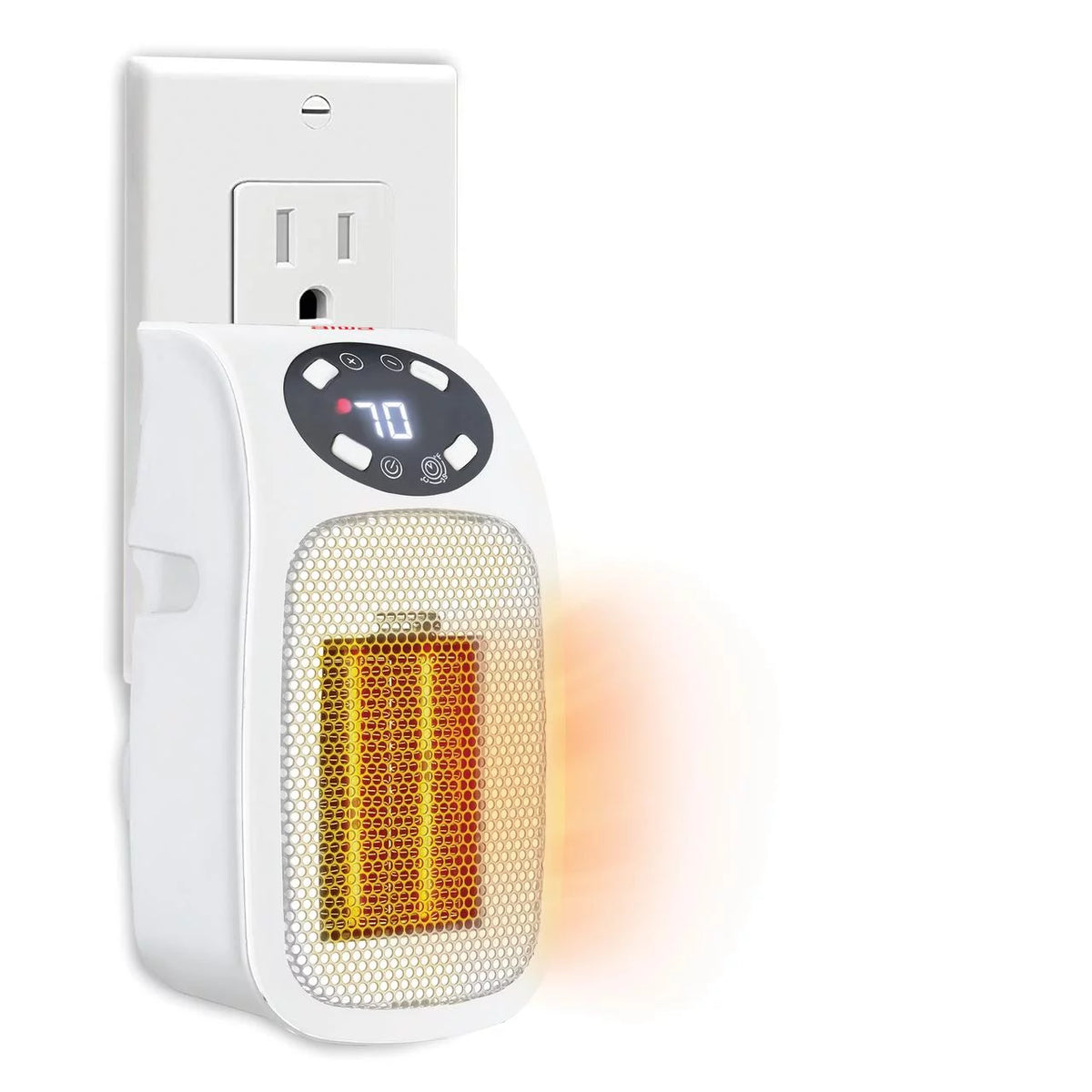 Plug-in Electric Space Heater with LCD Digital Screen and 24 hour Timer I67522
