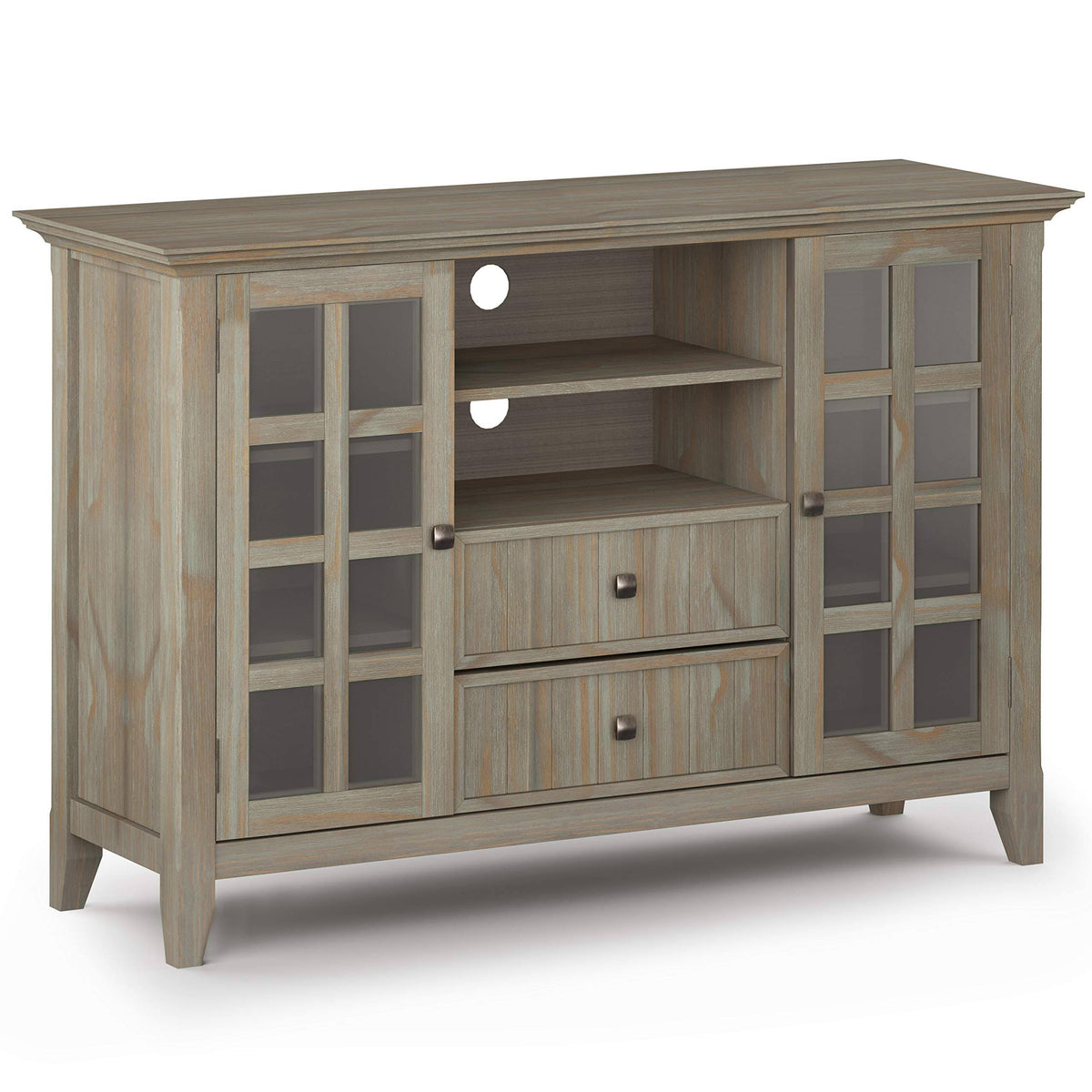 Solid Wood TV Media Stand X244