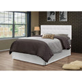 King Headboard White X9327