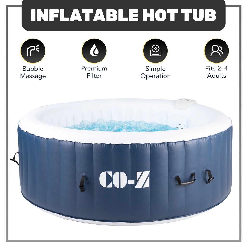 4-6 Person Blow-Up Hot Tub with Air Jets J7288