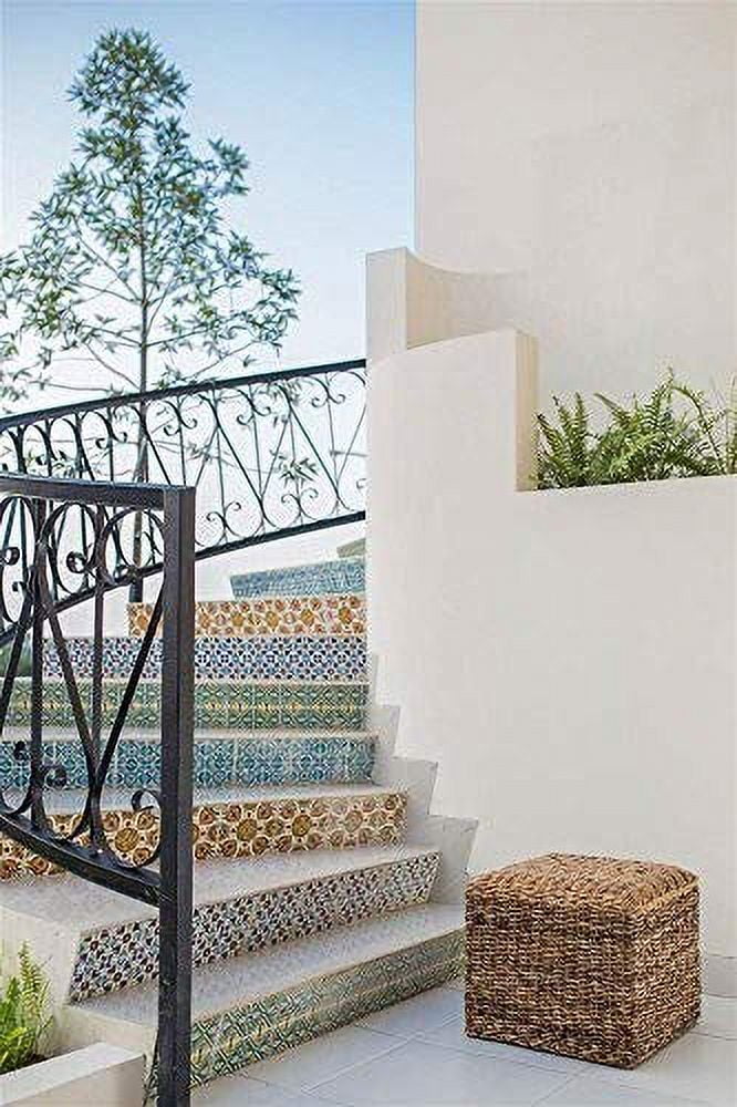 Square Twisted Ottoman S960