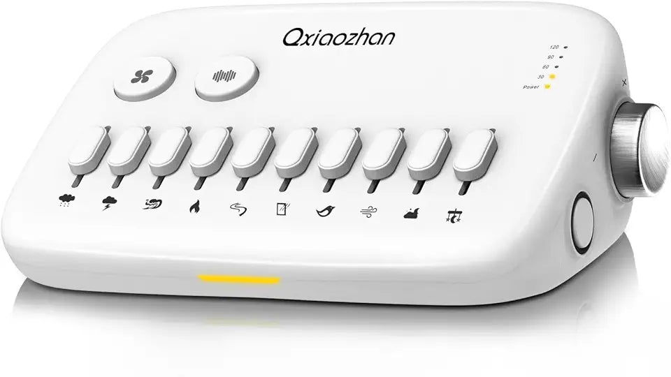 White Noise Sound Machine with 30 Soothing Sounds & Timers E830