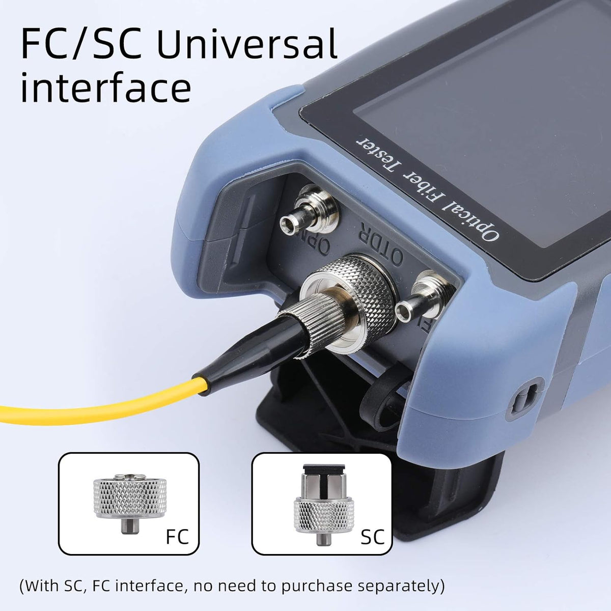OTDR Fiber Optic Tester 1310/1550nm with OPM OLS RJ45 VFL Test Q361497