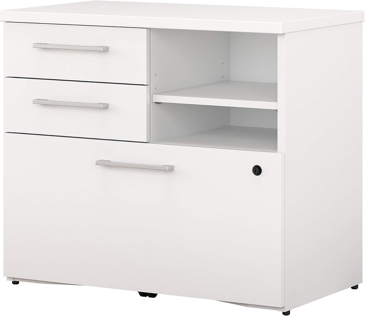 30W Piler Filer Cabinet in Storm Gray D897252