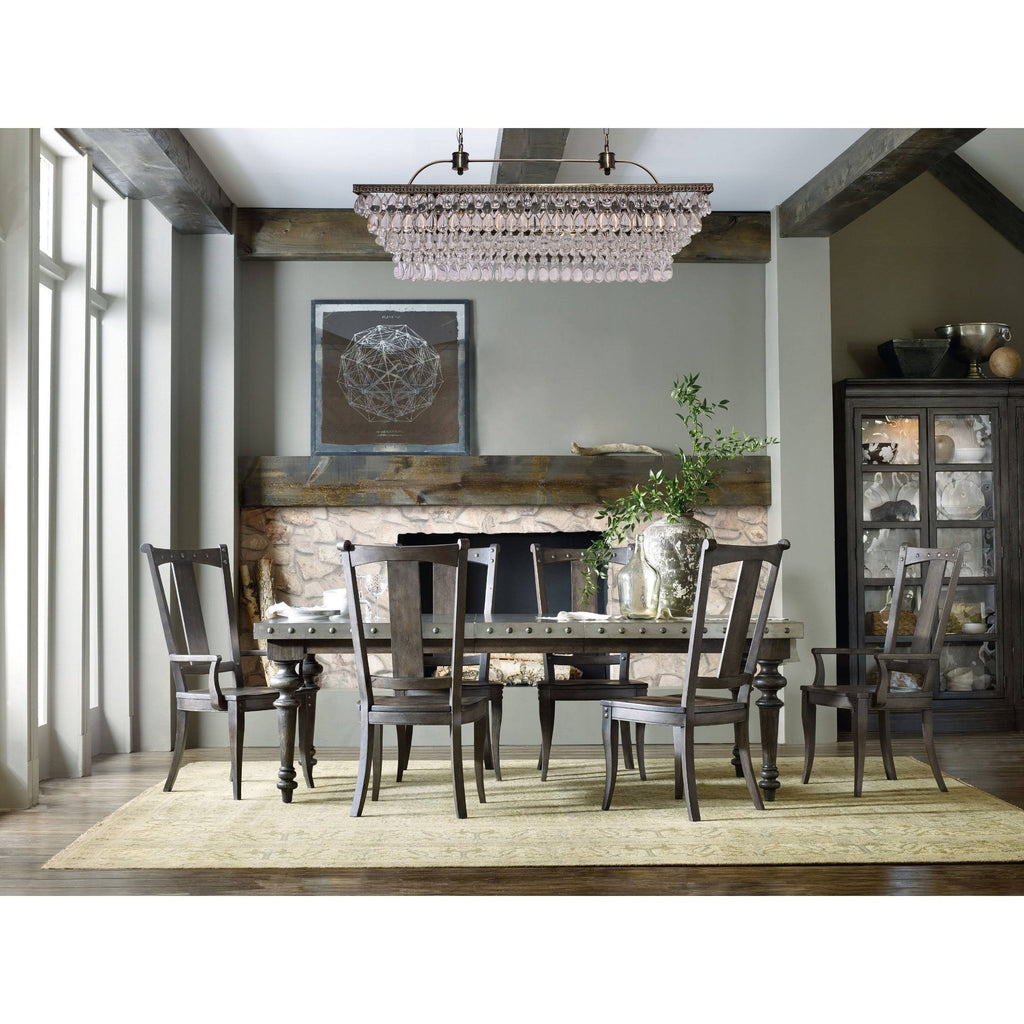 40 inch Rectangular Glass Drop Chandelier S293833