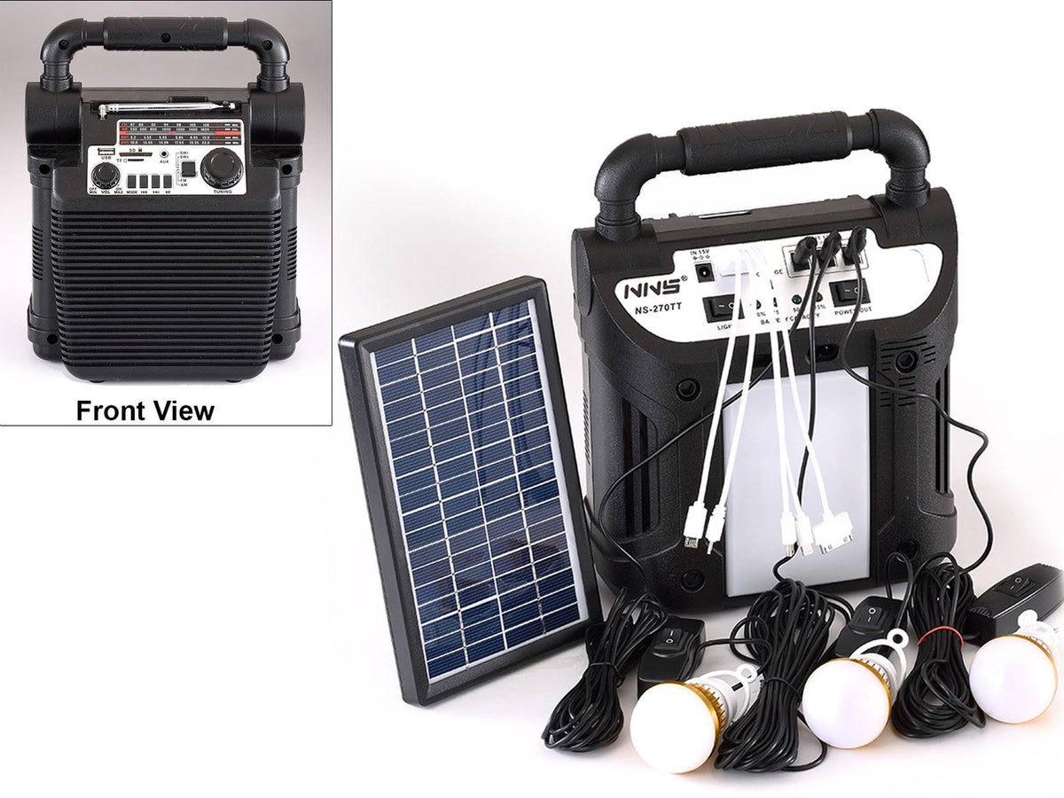 9-in-1 Solar Power Bank Speaker V271