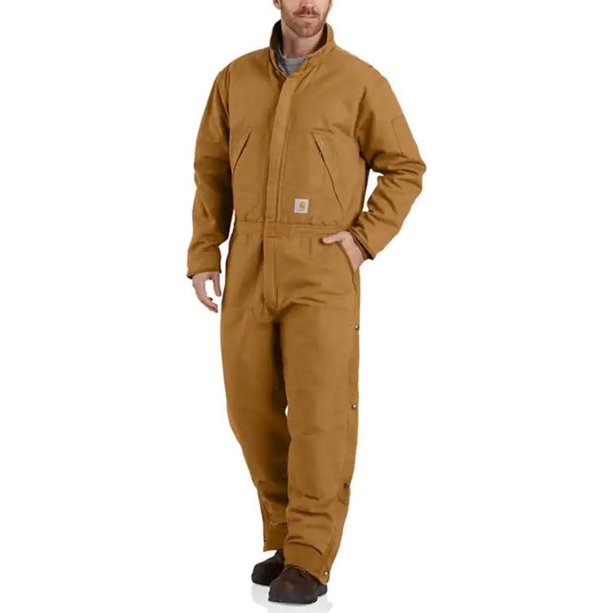 Brown Insulated Coverall U58265