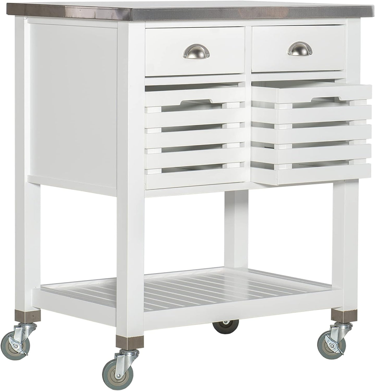 White Kitchen Cart K965