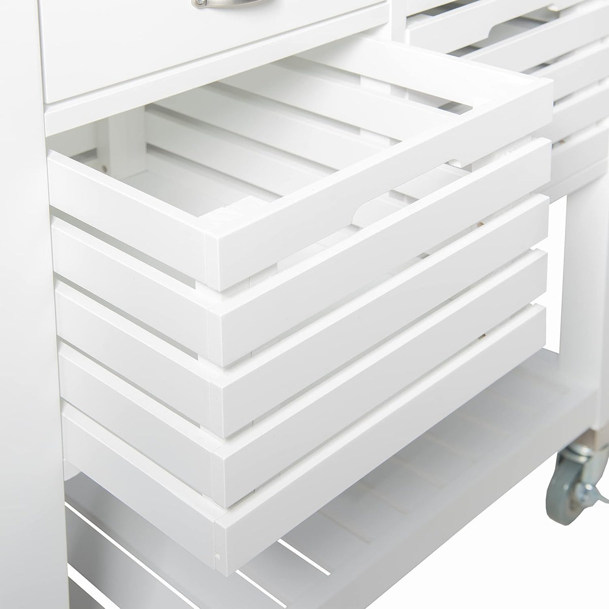 White Kitchen Cart K965