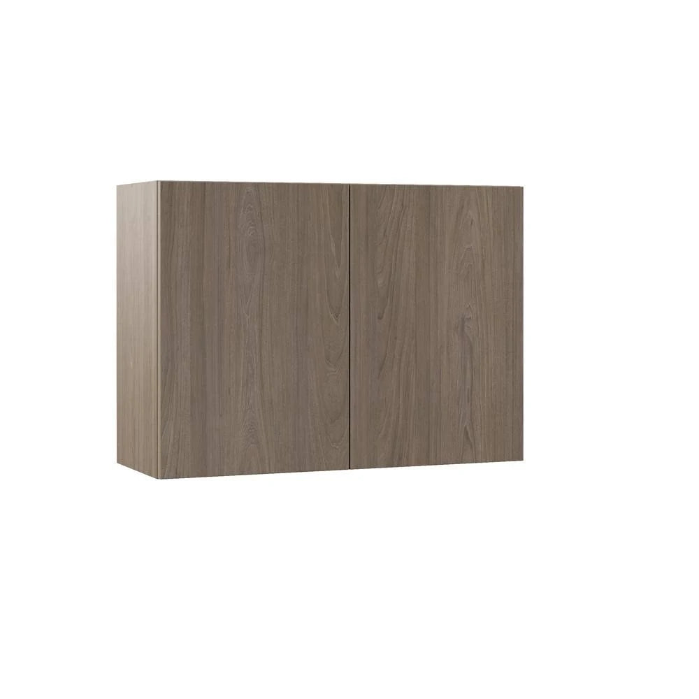 33x24x12 in. Wall Kitchen Cabinet in Driftwood, Brown V514